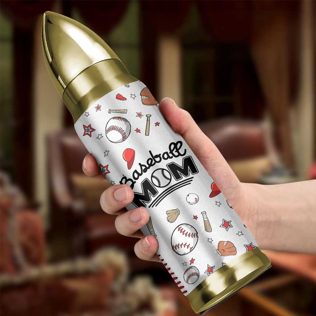 Baseball Mom Bullet Tumbler Mothers Day Birthday Gifts from Daughter Son