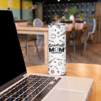 Baseball Mom Skinny Tumbler Mothers Day Birthday Gifts from Daughter Son