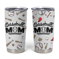 Baseball Mom Tumbler Cup Mothers Day Birthday Gifts from Daughter Son