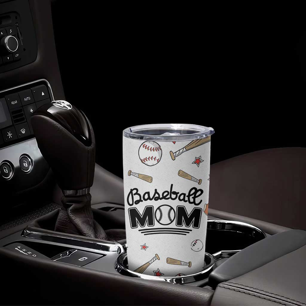 Baseball Mom Tumbler Cup Mothers Day Birthday Gifts from Daughter Son