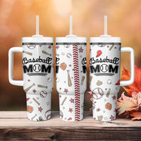 Baseball Mom Tumbler With Handle Mothers Day Birthday Gifts from Daughter Son