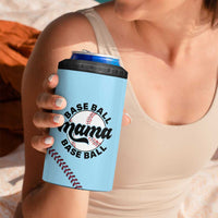 Baseball Mama 4 in 1 Can Cooler Tumbler Mothers Day Birthday Gifts from Daughter Son