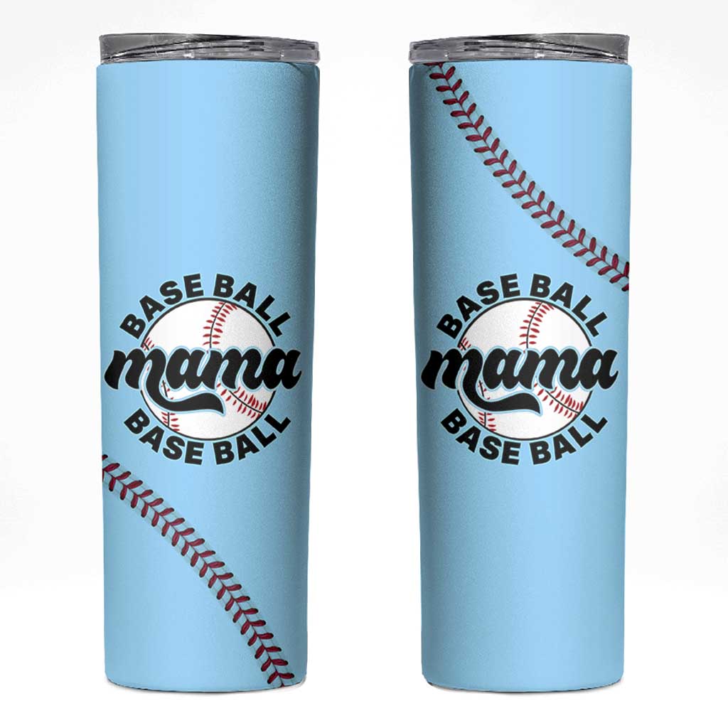 Baseball Mama Skinny Tumbler Mothers Day Birthday Gifts from Daughter Son