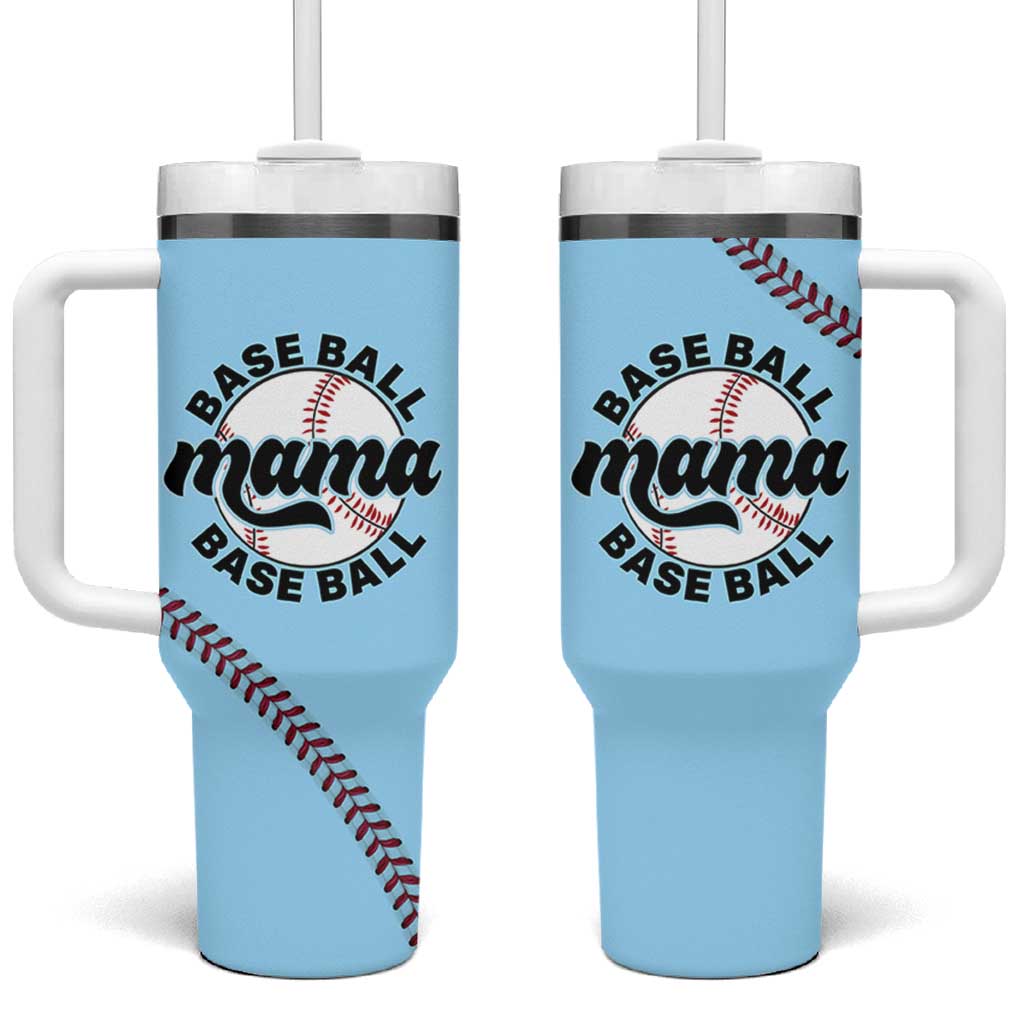 Baseball Mama Tumbler With Handle Mothers Day Birthday Gifts from Daughter Son