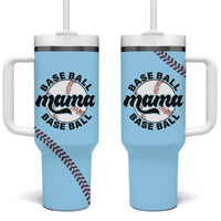 Baseball Mama Tumbler With Handle Mothers Day Birthday Gifts from Daughter Son