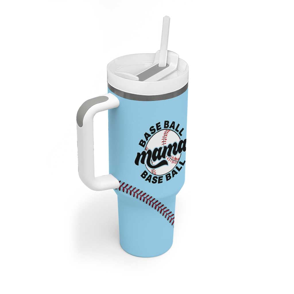 Baseball Mama Tumbler With Handle Mothers Day Birthday Gifts from Daughter Son