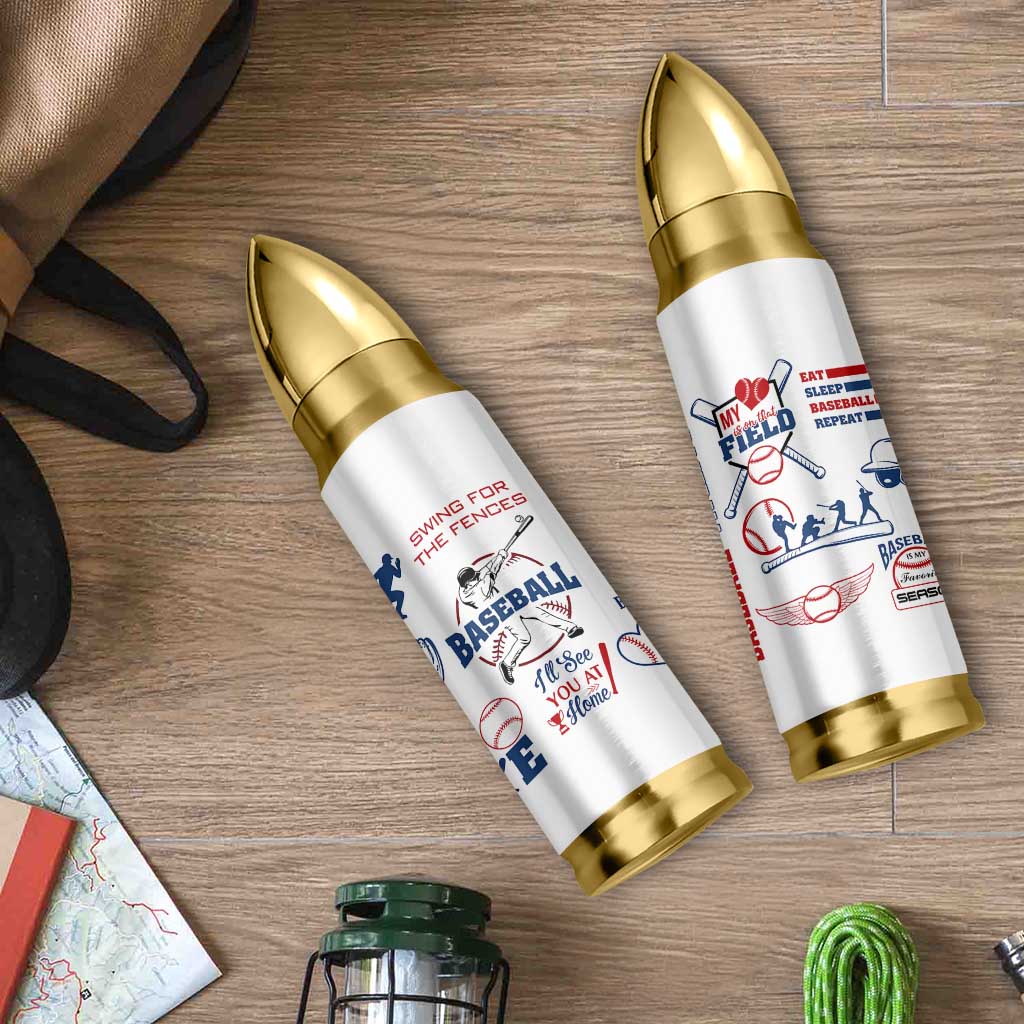 Baseball Players Bullet Tumbler Sports Lovers Coaches Gifts