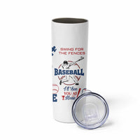 Baseball Players Skinny Tumbler Sports Lovers Coaches Gifts