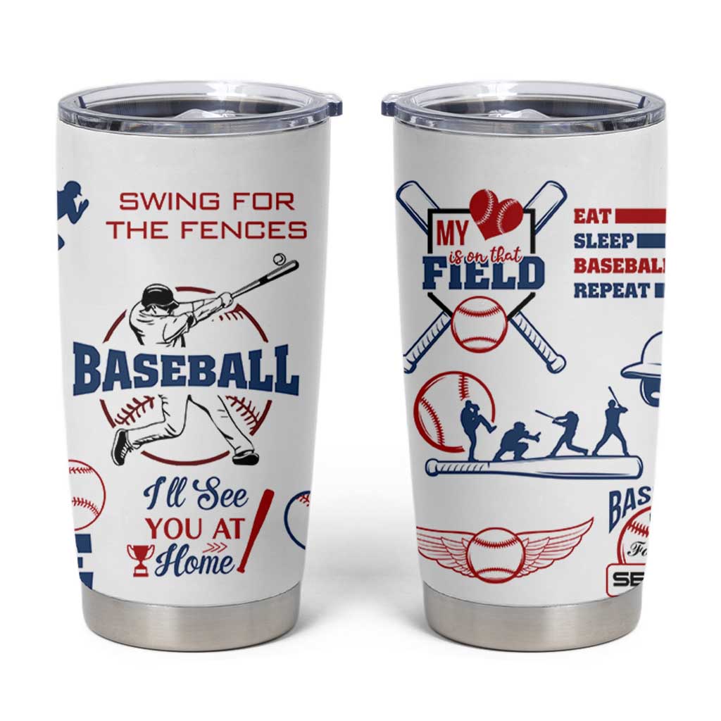 Baseball Players Tumbler Cup Sports Lovers Coaches Gifts