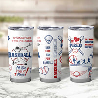 Baseball Players Tumbler Cup Sports Lovers Coaches Gifts