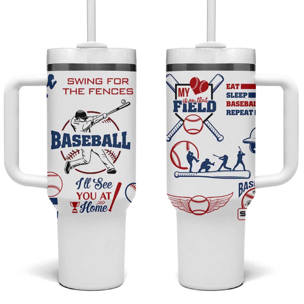 Baseball Players Tumbler With Handle Sports Lovers Coaches Gifts