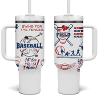 Baseball Players Tumbler With Handle Sports Lovers Coaches Gifts
