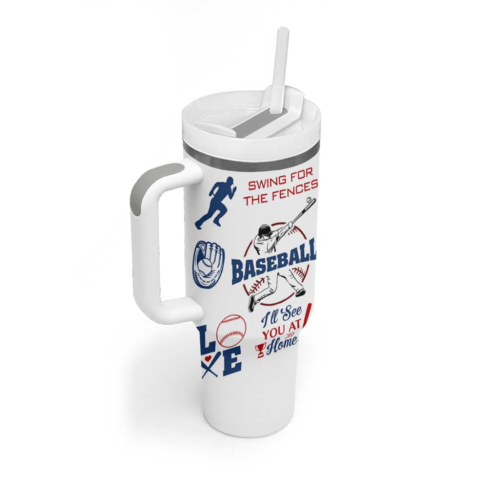 Baseball Players Tumbler With Handle Sports Lovers Coaches Gifts
