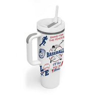Baseball Players Tumbler With Handle Sports Lovers Coaches Gifts