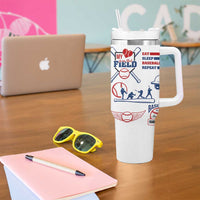 Baseball Players Tumbler With Handle Sports Lovers Coaches Gifts