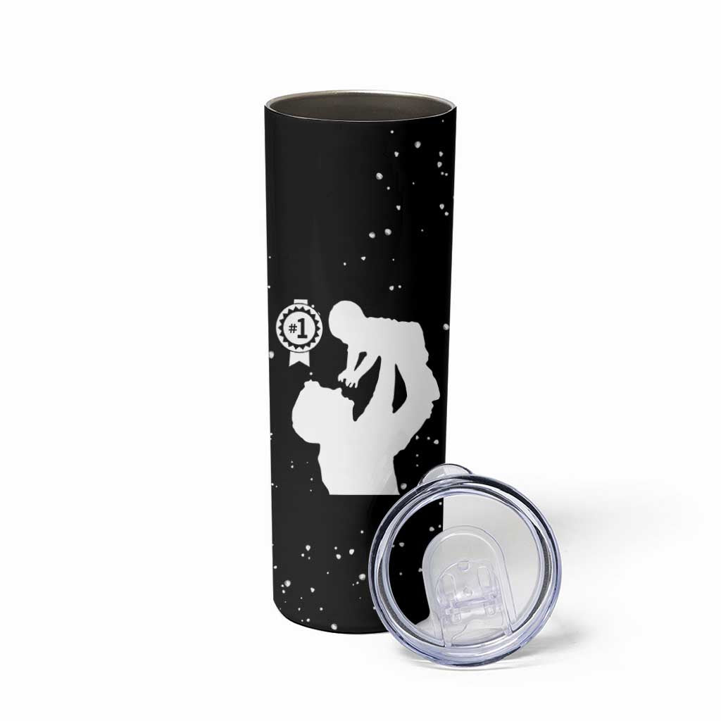 Father's Day Gift For Grandpa Skinny Tumbler Being A Dad is an Honor Being A Papa is Priceless