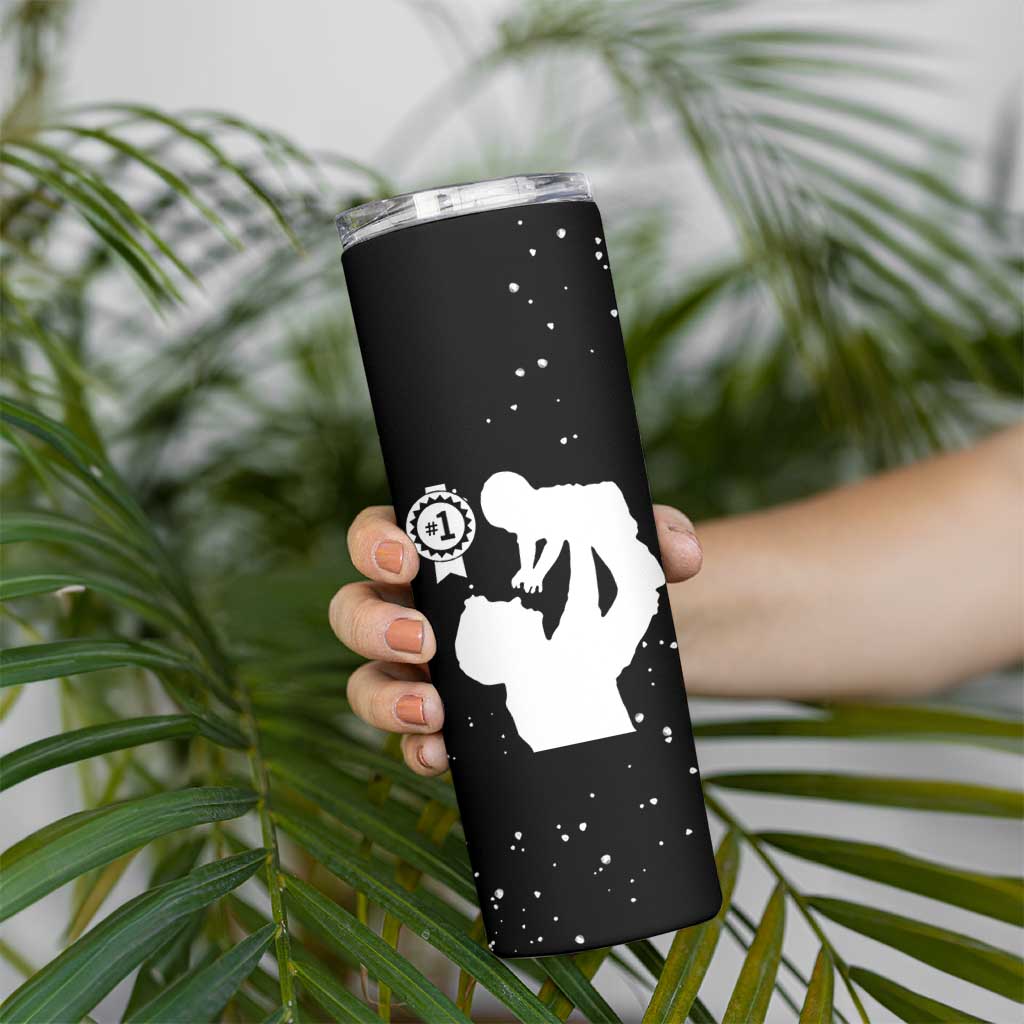 Father's Day Gift For Grandpa Skinny Tumbler Being A Dad is an Honor Being A Papa is Priceless