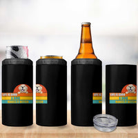 Gift For Dog Lovers 4 in 1 Can Cooler Tumbler Cute Retro A Dog Makes It Better