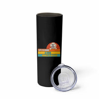 Gift For Dog Lovers Skinny Tumbler Cute Retro A Dog Makes It Better