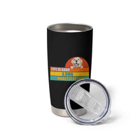 Gift For Dog Lovers Tumbler Cup Cute Retro A Dog Makes It Better