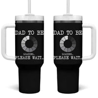 New Dad Tumbler With Handle Funny First Time Father's Day Expecting Dad Present