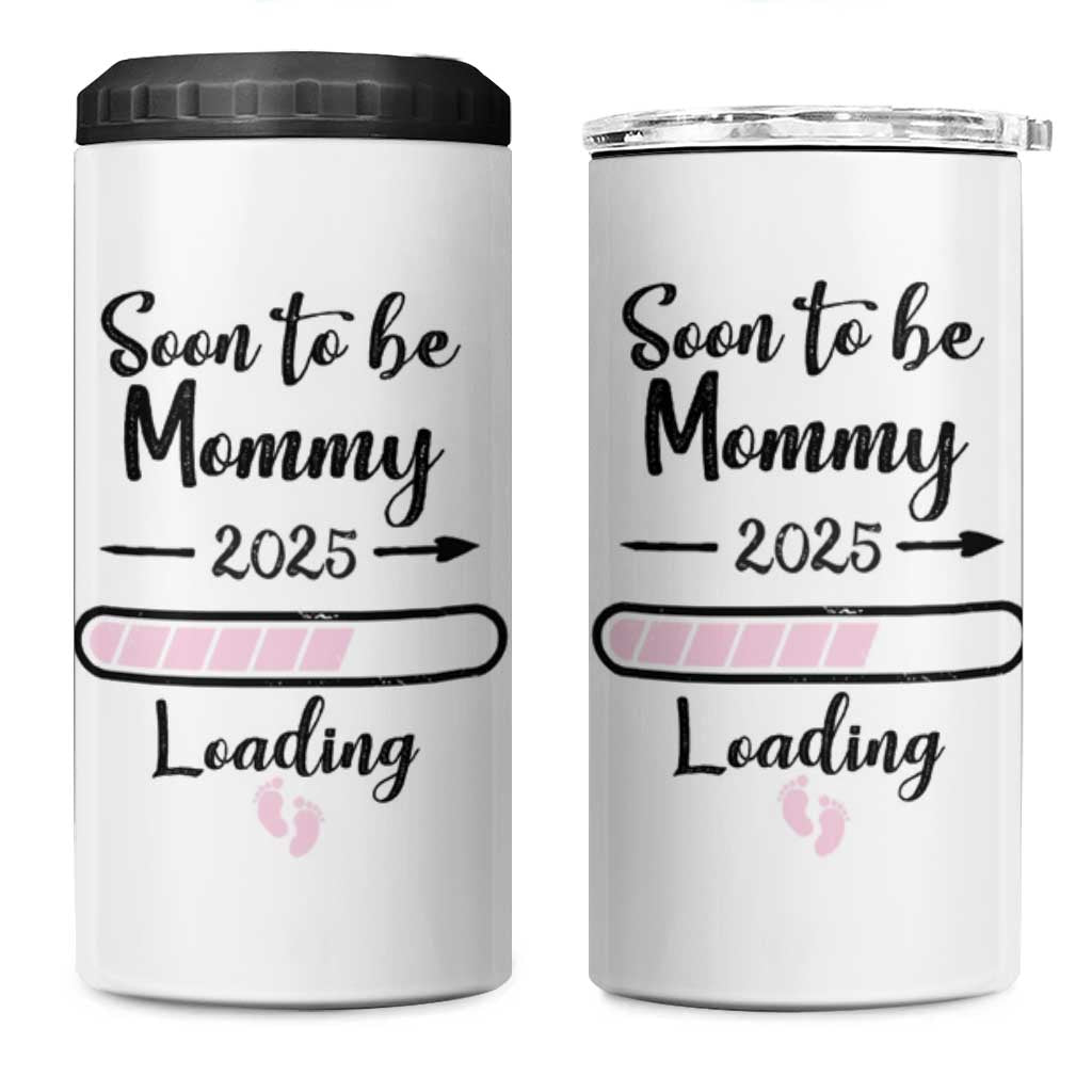 Mom Gifts for Pregnant Women 4 in 1 Can Cooler Tumbler Mothers Day First Time Mommy