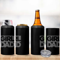 Girl Dad 4 in 1 Can Cooler Tumbler Father's Day Gift For Dad From Daughter