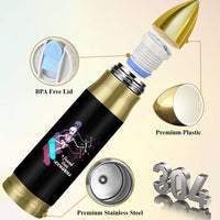 Funny Bones Anatomy Bullet Tumbler I Found That Humerus Pun Fun Humerous Skeleton Skateboard