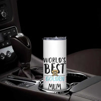 Golden Retriever Dog Mom Skinny Tumbler Gift For Dog Lovers Women New Puppy Fur Baby Owners