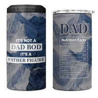 Gifts For Dad 4 in 1 Can Cooler Tumbler Its Not a Dad Bod Its a Father Figure Funny Fathers Day Gift - Wonder Print Shop