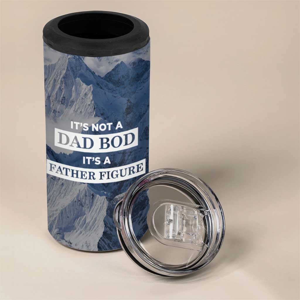 Gifts For Dad 4 in 1 Can Cooler Tumbler Its Not a Dad Bod Its a Father Figure Funny Fathers Day Gift - Wonder Print Shop