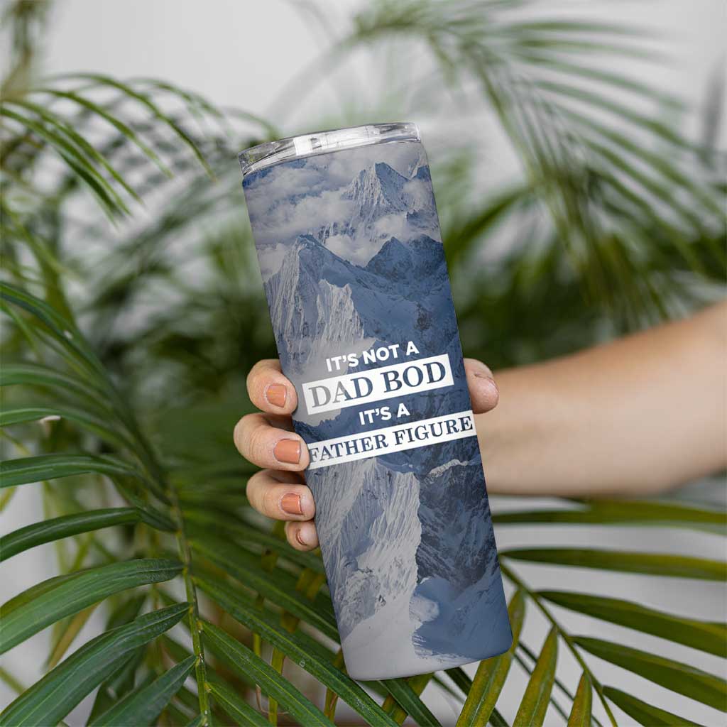 Gifts For Dad Skinny Tumbler Its Not a Dad Bod Its a Father Figure Funny Fathers Day Gift - Wonder Print Shop