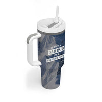 Gifts For Dad Tumbler With Handle Its Not a Dad Bod Its a Father Figure Funny Fathers Day Gift - Wonder Print Shop