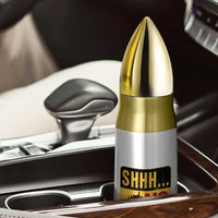 Funny Sarcastic Bullet Tumbler Shhh No One Cares