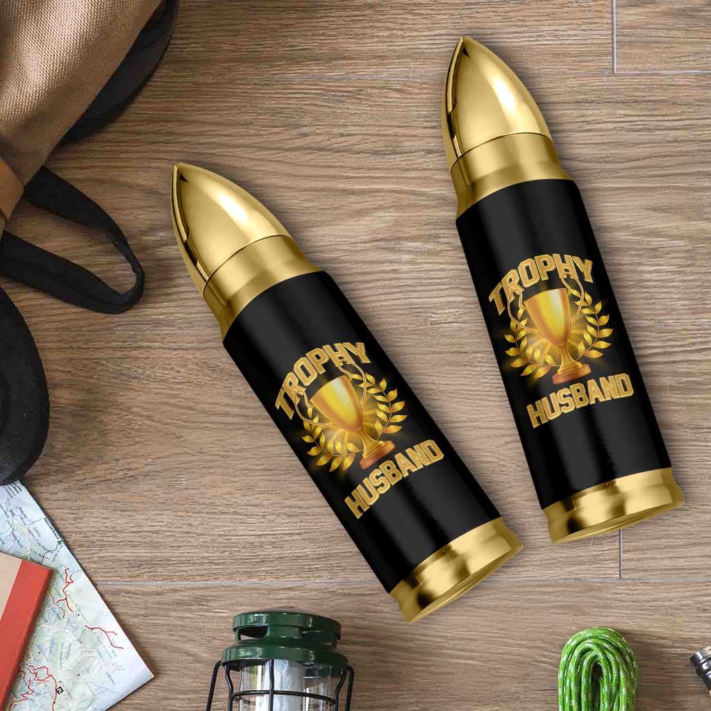 Trophy Husband Bullet Tumbler Anniversary Gift From Wife