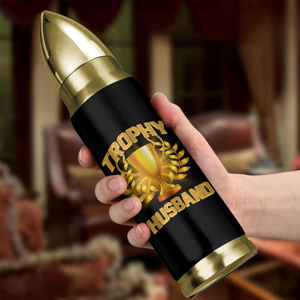 Trophy Husband Bullet Tumbler Anniversary Gift From Wife