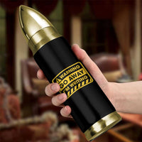Go Away Im Writing Bullet Tumbler Writer Gfts For Author Warning Cup