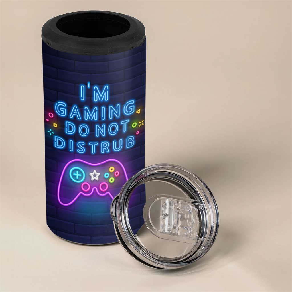 Gaming Gifts 4 in 1 Can Cooler Tumbler Video Game Gamer Gift For Son Teen Boy Girl
