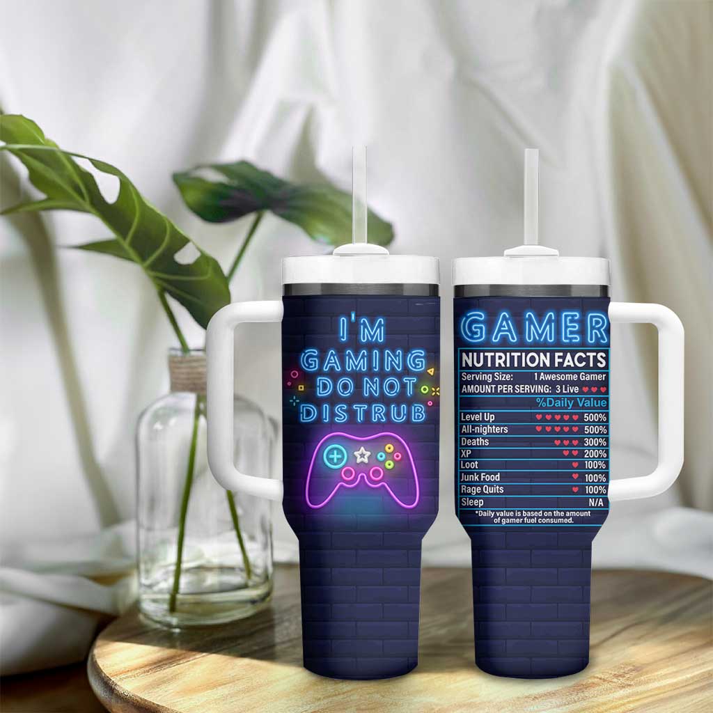 Gaming Gifts Tumbler With Handle Video Game Gamer Gift For Son Teen Boy Girl