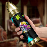 Gaming Gifts Bullet Tumbler Gamer Video Game Controller Colorful Graffiti Skeleton