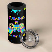 Gaming Gifts 4 in 1 Can Cooler Tumbler Gamer Video Game Controller Colorful Graffiti Skeleton