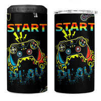 Gaming Gifts For Men Boys 4 in 1 Can Cooler Tumbler Gamer Birthday Gift Gamings Stuff