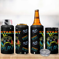 Gaming Gifts For Men Boys 4 in 1 Can Cooler Tumbler Gamer Birthday Gift Gamings Stuff