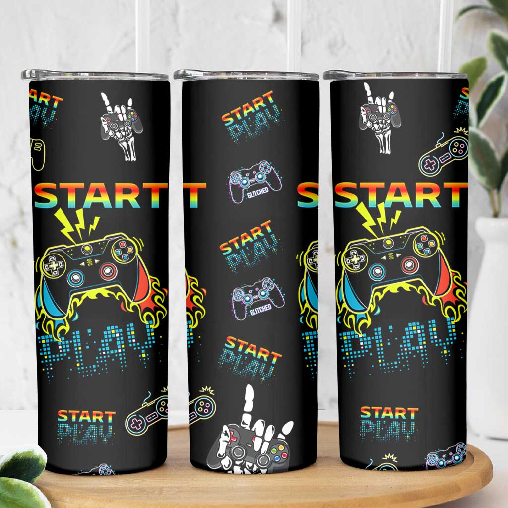 Gaming Gifts For Men Boys Skinny Tumbler Gamer Birthday Gift Gamings Stuff