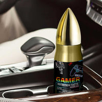 Gaming Gifts For Men Boys Bullet Tumbler Cool Gamer Nutritional Facts Video Game