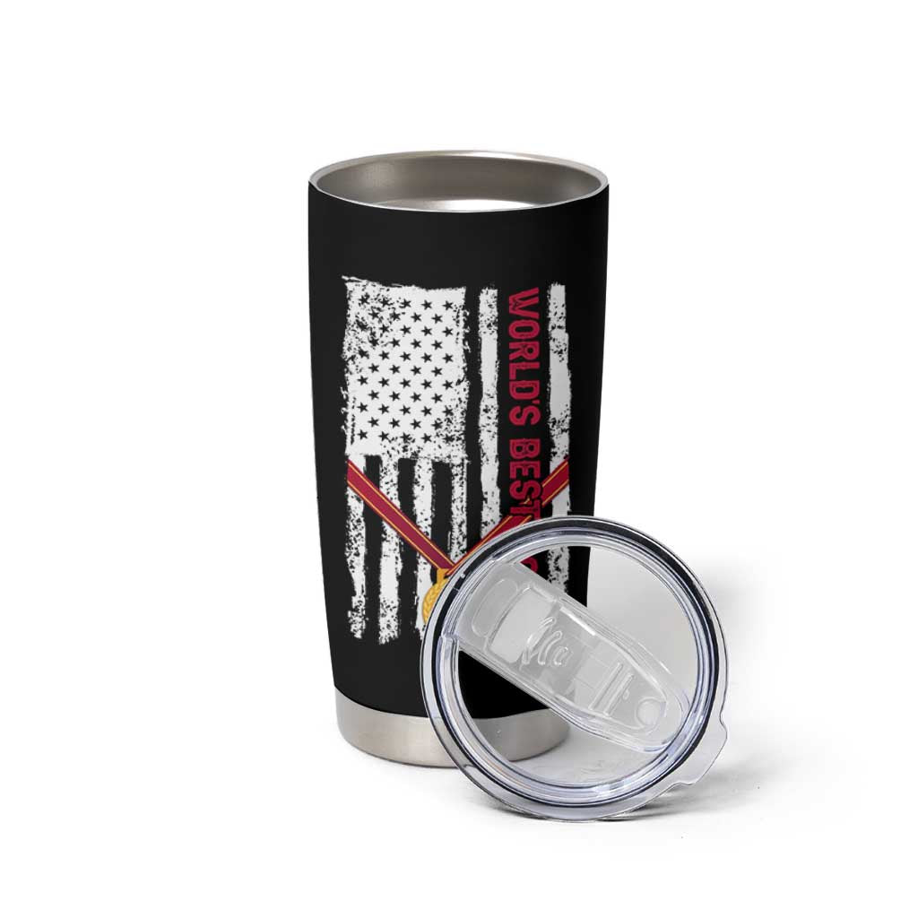Coach Gifts Tumbler Cup World's Best Coach Appreciation Gifts US Flag