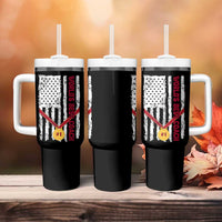 Coach Gifts Tumbler With Handle World's Best Coach Appreciation Gifts US Flag