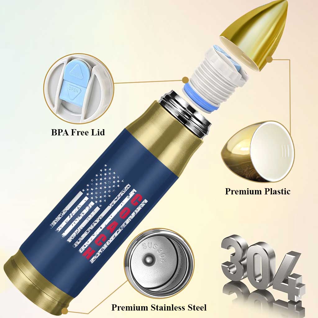 Coach Gifts Bullet Tumbler Soccer Softball Basketball Football Coachs Appreciation Gift