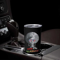 Harris 2024 Election Tumbler Cup Voting Is My Black Job - Wonder Print Shop