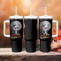 Harris 2024 Election Tumbler With Handle Voting Is My Black Job - Wonder Print Shop